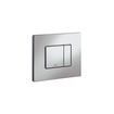 GROHE Skate Cosmopolitan Plaque de commande DualFlush Horizontal/Vertical anti-traces de doigts Titane 0729185