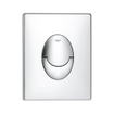 GROHE Skate Air plaque de commande Rapid SL double chasse verticale chrome mat 0729121