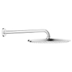 Grohe Rainshower Cosmopolitan 310 Douche Principale - 31cm - 1 type de jet - bras de douche 38cm - super acier SW73276