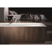 Bette Lux lavabo encastré 80x49,5cm avec trou pour robinet blanc SW71736