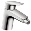 Hansgrohe Logis Mitigeur bidet avec vidage chrome GA42177