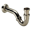 Viega siphon tubulaire pour bidet avec tube mural 5/4 avec rosace chrome 0510254