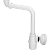 Viega siphon de meuble à culot en plastique 1 1/4x32mm gain de place avec rosace 0520322