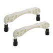 Villeroy & Boch jeu de pieds de baignoire en plastique a 2 pièces 0949639