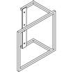 Vasco Barre sèche serviette square pour radiateur aluminium blanc texture 7211832