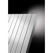 Vasco Zaros V75 Radiateur vertical 160x37.5x7.5cm 1159watt raccord 0066 aluminium blanc à relief 7241191