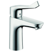 Hansgrohe Focus Cares robinet lavabo 100 CoolStart avec poignée allongée 12.1cm EcoSmart chrome 0605466