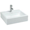 Laufen Living City Vasque à poser 50x46x15.5cm 1 trou de robinet avec trop-plein dessous poli céramique blanc GA56144