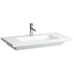 Laufen Living Square lavabo-plan de toilette 90x48x15cm 1 trou de robinet avec trop-plein céramique blanc GA72816