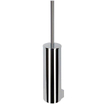 Geesa Nexx Brosse de toilettes avec support Chrome (tête de brosse noire) 0653544