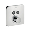 AXOR Showerselect garniture de finition thermostatique avec robinet d'arrêt pour 2 fonctions chrome GA86984