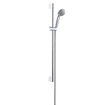 Hansgrohe Crometta 85 Unica ensemble barre de douche coulissante incluant douchette Crometta 85 1 jet 65cm chrome 0605412