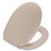 Pressalit 2000 abattant de toilette avec charnière universelle verticale en acier inoxydable UN3 beige 0752691