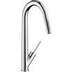 AXOR Starck mitigeur de cuisine avec douchette extractible chrome 0450860