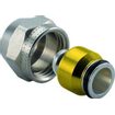 Uponor Mlc collier d'accouplement euro cône 25mmx3/4 bi avec tulle métallique 7452710