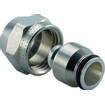 Uponor MLC raccord auto-freinant M24x16mm avec tulle métallique 7452712