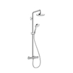 Hansgrohe Croma Select S Regendoucheset - hoofddouche 18cm - thermostatisch - wit/chroom SHOWROOM SHOW25513