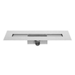Easy Drain Compact grille de caniveau de douche TAF abaissée 70 cm zero pour épaisseur de carrelage 3 13 mm inox GA13093