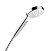 Hansgrohe Croma Select S douchette à main Vario EcoSmart 1/2 xØ11cm avec rain turbo rain et intense rain jet de pluie blanc/chrome 0605322