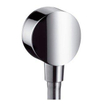 Hansgrohe Fixfit S Coude de raccordement mural plastique chrome 0605347