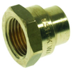 Vsh vis femelle 1/2bi.lang x15 mm cap. laiton GA81284
