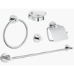 GROHE Essentials ensemble d’accessoires 5 en 1 chrome 0438153