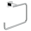 GROHE Essentials Cube Anneau porte-serviette - 18,6cm - chrome 0438166