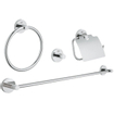 GROHE Essentials accessoireset 4 in 1 chroom 0438152