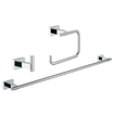 GROHE Essentials Cube ensemble d’accessoires 3 en 1 chrome 0438178