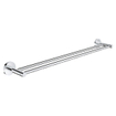 GROHE Essentials porte-serviettes - 60cm - double - chrome 0438154