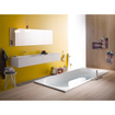 Bette Comodo baignoire 180x80cm pied droit trop-plein arrière blanc SW68341