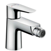 Hansgrohe Talis E 1 gats bidetkraan met waste chroom SW28991