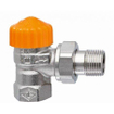 Heimeier Eclipse robinet de radiateur thermostatique avec régulation de débit coudé 1/2 1602337