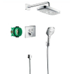 Hansgrohe Pack encastré Design ShowerSet Raindance Select E / ShowerSelect chromé GA66268