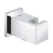 GROHE Euphoria cube coude de raccordement mural avec support mural chrome SW63465