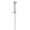GROHE Tempesta-F Trigger Spray 30 Ensemble de douche - 1 type de jet - rond - avec support - flexible métallique - 125 cm - chrome SW63476