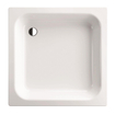 Bette Receveur de douche plat 80x80x15cm acier embouti carré blanc 0360007