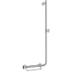 Hansgrohe unica comfort barre de douche coulissante 110 droite avec poignée gauche chrome blanc SW66577