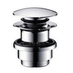 Hansgrohe Universeel bonde d'évacuation 1 1/4" avec pop-up chrome 0459380