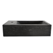 Wiesbaden Raw lavabo suspendu gauche 40x22x10 cm pierre dure satinée SW72930