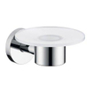 Hansgrohe E S zeephouder inclusief glas inzet chroom 0453752