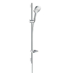 Hansgrohe Raindance select 120 ecosmart unica s puro ensemble barre de douche coulissante 90 blanc-chrome GA20212