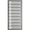 Zehnder Yucca Radiateur sèche-serviettes - 87,2x47,8cm - 351 watts - Acier - Blanc brillant SW68261