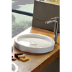 Royal Plaza Friens vasque à poser ronde 35cm sans trou de robinet blanc SW73075