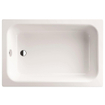 Bette receveur de douche tôle d'acier rectangulaire 120x80x28cm blanc 0341213