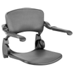 Handicare siège de douche rabattable avec dossier et accoudoirs anthracite SW66123