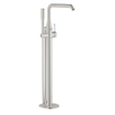 GROHE Essence New Afbouwdeel vrijstaande badkraan - omstel - draaibare uitloop 27.7cm - handdouche - doucheslang - supersteel SW73258