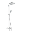 Hansgrohe Croma Select S 280 Showerpipe avec robinet de baignoire thermostatique chromé SW73191