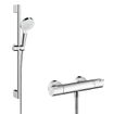 Hansgrohe Ecostat thermostaat+stang 65+crometta vario handd.wit-chr. TWEEDEKANS OUT10949