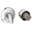 Hansgrohe Logis Mitigeur de douche encastré complet chrome GA50521